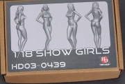 [사전 예약 ~3/23일] HD03-0439 1/18 Show Girls Hobby Design
