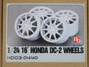 [사전 예약 ~3/23일] HD03-0440 1/24 16\' Honda DC2 Wheels Hobby Design