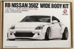 HD03-0460 1/24 RB Nissan 350Z Wide Body Kit For 350Z Plastic Models (Resin+PE) Hobby Design