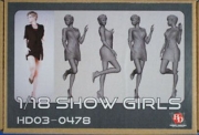 [사전 예약 ~3/23일] HD03-0478 1/18 Show Girls Hobby Design