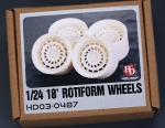 HD03-0487 1/24 18\\\\\\\' Rotiform Wheels Hobby Design