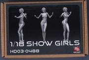 [사전 예약 ~3/23일] HD03-0488 1/18 Show Girls Hobby Design