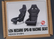 HD03-0494 1/24 Racing Seat SPG-III Racing Seats (Resin+PE+Decals) Hobby Design