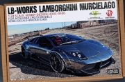 HD03-0500 1/24 LB-Works Lamborghini Murcielago For Aoshima LP670 Models (Resin+PE+Decals+Metal Logo+
