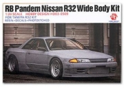 [사전 예약 ~3/23일] HD03-0509 1/24 RB Pandem Nissan R32 Wide Body Kit For Tamiya R32 KIT (Resin+PE+Metal parts+Decals) H