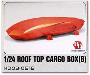 [사전 예약 ~3/23일] HD03-0518 1/24 Rooftop Cargo Box B (Resin+Decals) Hobby Design
