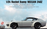 HD03-0533 1/24 RB Nissan 240Z Wide Body Kit For Hasegawa(HC-17) Nissan Fairlady 240Z(Resin+Metal Whe
