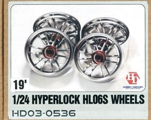 HD03-0536 1/24 19\' Hyperlock Hlo6s Wheels Hobby Design