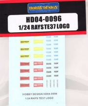[사전 예약 ~3/23일] HD04-0096 1/24 Rays TE37 Logo Hobby Design