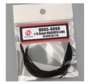 [사전 예약 ~6/5일] HD05-0060 0.8mm Braided Line Black (黑) 2m Hobby Design