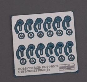 HD21-0002 1/18 Bonnet Pins(B) Hobby Design