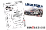 [사전 예약] ZD-WM-0014 1/24 Lancia Delta S4 Rally Window Painting Masks(Beemax)