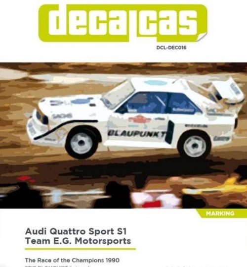 [사전 예약] DCL-DEC016 1/24 Audi Quattro Sport S1