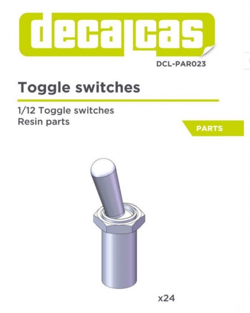 DCL-PAR023 1/12 Toggle switches