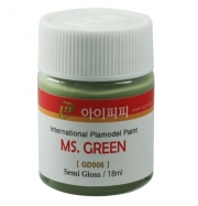 GD006 MS Green Semi-Gloss 18ml IPP Paint