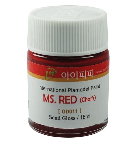 GD011 MS Char's Red Semi-Gloss18ml IPP Paint