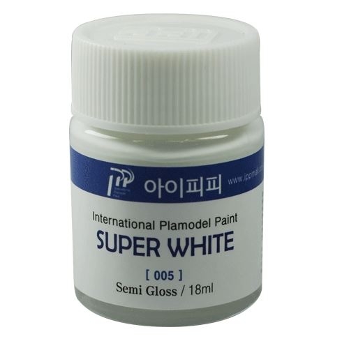 005 Super White Semi-Gloss 18ml IPP Paint