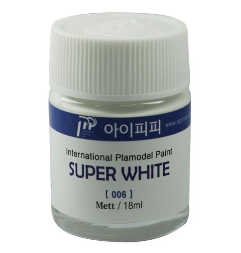 006 Super White Flat 18ml IPP Paint