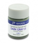 040 Dark Gray 1 Semi-Gloss 18ml IPP Paint