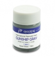 063 Gun Ship Gray Semi-Gloss 18ml IPP Paint