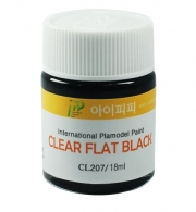 CL207 Clear Flat Black 18ml IPP Paint