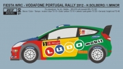 REJ0190 Decal – Ford Fiesta WRC - Rallye Portugal 2011 – Solberg H. Reji Model 1/24.