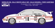 REJ0201 Transkit – Ford Sierra 500RS - Rally Monte Carlo 1987 - Grundel / Harryman Reji Model 1/24.