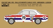 REJ0242 Decal+P/E parts – Ford Escort Mk.I - Rallye Monte Carlo 1972 - #19 Mäkinen /Liddon Reji Model 1
