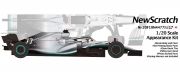 20F19N4477Rd17 1/20 Mercedes AMG F1 W10 EQ Power+ 2019 Japanese GP Kit NewScratch