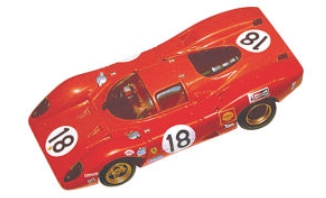 [사전 예약] TMK030 1/43 Ferrari 312P Sport n.18-19 TMK Kits Tameo Kits