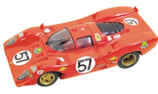 [사전 예약] TMK031 1/43 Ferrari 312P n.57 Sport TMK Kits Tameo Kits
