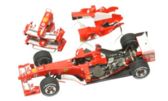 [사전 예약] TMK346 1/43 Ferrari F2004 TMK Kits Tameo Kits