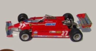 64T002 1/64. Ferrari 126 CK Tameo 1/64 Tameo Kits