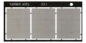 FT43 1/43 Radiators type B 3 pieces Photoetched Tameo Kits
