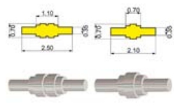 [사전 예약] PG21 1/43 Electric cable connector 4+6 pieces Accessories Tameo Kits