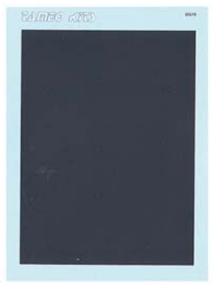 [사전 예약] DG10 1/43 Matt black mm 103×87   1 piece Common Decals Tameo Kits