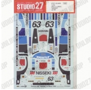 [사전 예약] ST27-DC469C 1/24 962 NISSEKI #63 LM 1990 Studio27