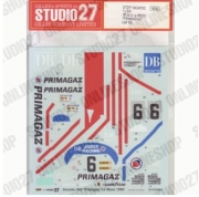 [사전 예약] ST27-DC472C 1/24 962 PRIMAGAZ #6 LM 1990 Studio27