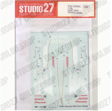 [사전 예약] ST27-DC505C 1/25 CART TAKAGI Studio27