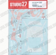 [사전 예약] ST27-DC745C 1/24 G'ZOX HASEMI Z SUPER GT (2005) Studio27 for Tamiya