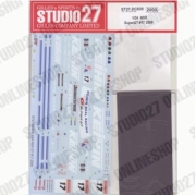 [사전 예약] ST27-DC828 1/24 NSX Super GT ＃17 (2009) w/chome sheet Studio27 for Tamiya