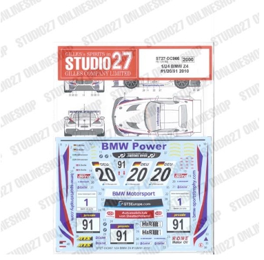 [사전 예약] ST27-DC966 1/24 Z4 #1/20/91 (2010) Studio27