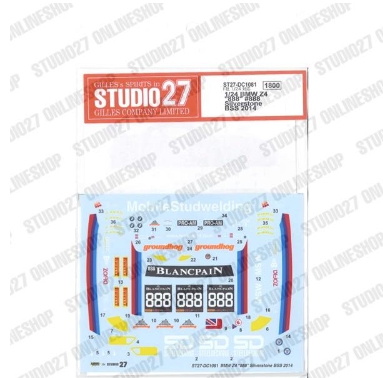 [사전 예약] ST27-DC1081 1/24 Z4 "888" #888 Silverstone BSS (2014) Studio27