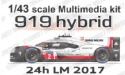 [사전 예약] ST27-FD43039 1/43 919 Hybrid LM (2017) Studio27