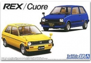 05787 1/20 Subaru KM1 Rex / Daihatsu L55S Cuore '81 Aoshima