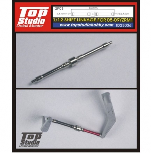 TD23036 1/12 Shift Linkage for \'05-\'09 YZR-M1 Top Studio