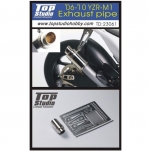 TD23061 1/12 06\' - 10\' YZR-M1 Exhaust Pipe Top Studio