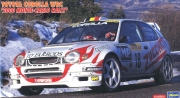 20396 1/24 Toyota Corolla WRC 2000 Monte Carlo Rally Hasegawa