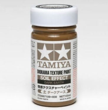 87109 Diorama Texture : Soil Effect - Dark Earth Tamiya