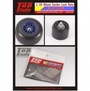 TD23125 1/20 Wheet Center Lock Nuts for RB6
